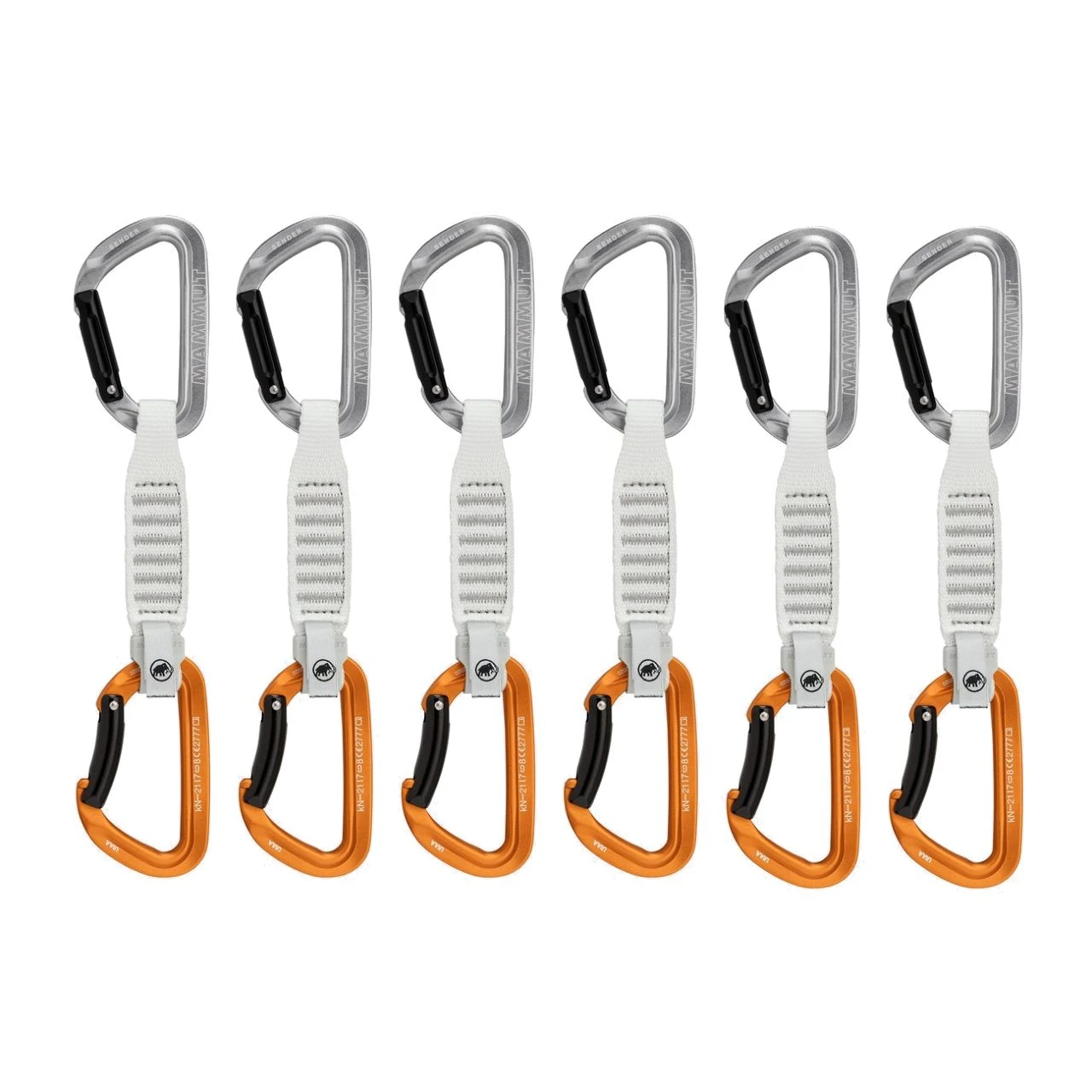 Mammut Sender Keylock Quickdraw - 6-Pack 3 Mammut Sender Keylock Quickdraw - 6-Pack