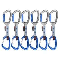 Mammut Crag Keylock Wire 10 Cm Indicator Quickdraw - 6-Pack