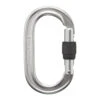Black Diamond Oval Screwgate Carabiner -Climbing Equipment 210084 pols polished ovalscrewgate frnt 90098.1626822522