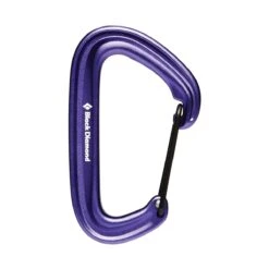 Black Diamond LiteWire Carabiner 14 Black Diamond LiteWire Carabiner -Climbing Equipment 210234 5000 litewirecarabiner purple rsz 90988.1650409812