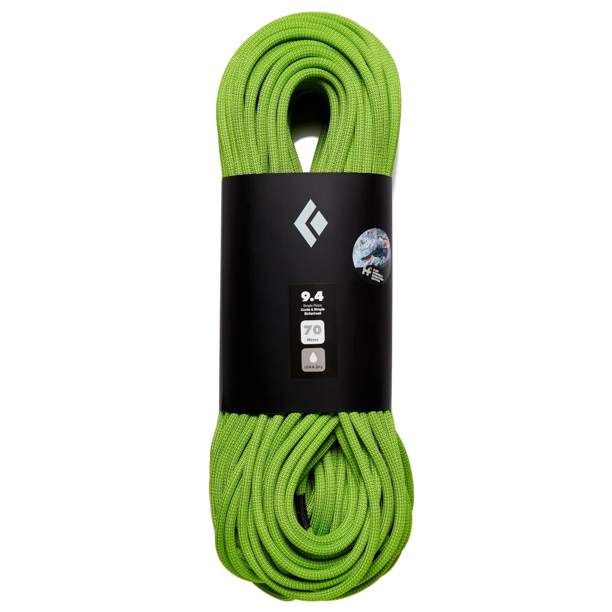 Black Diamond 9.4 Dry Rope - Honnold Edition 3 Black Diamond 9.4 Dry Rope - Honnold Edition