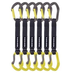 DMM Alpha Sport Quickdraw 18cm - 6 Pack -Climbing Equipment c63 12280 a526lg 18vwp6 alpha sport quickdraw 18cm 6pack rsz 44927.1651094592