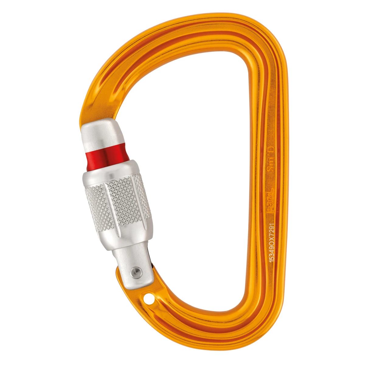 Petzl Sm'D Screw-Lock - Yellow 3 Petzl Sm'D Screw-Lock - Yellow
