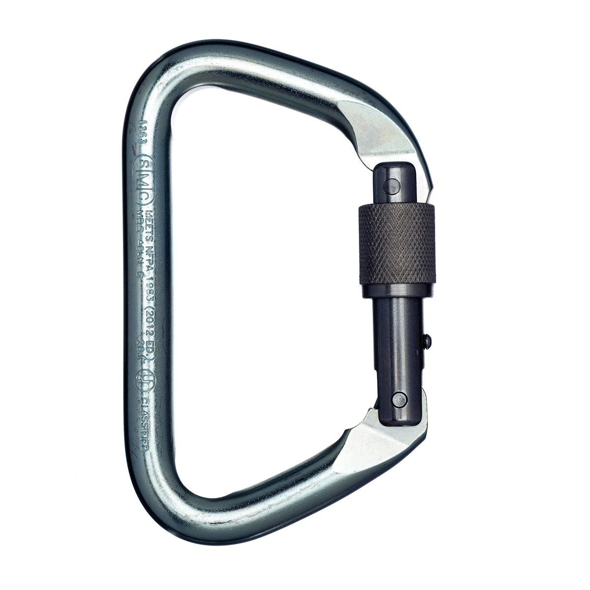 NFPA Large Steel Locking Carabiner 4 NFPA Large Steel Locking Carabiner - Image 2