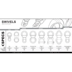 Nano Swivel -Climbing Equipment swivels sizing 2 35806.1626822030